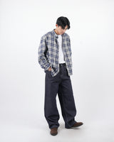 アクとノンフェードワイドデニムジーンズ / act non-fade wide denim jeans 3color