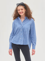 GINGHAM CHECK LONG SLEEVES SHIRT_BLUE (6580885323894)