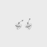 ニューロゴラブピアス/NEW LOGO LOVE EAR