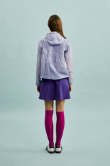 チェリーフーディーウィンドウブレーカー／CHERRY HOODIE WINDBREAKER [SKY]