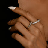 ハーフペーバリング/[KARD] [S925] Half Paver Ring (silver)