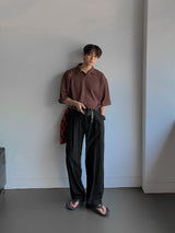 ASCLO Ice Linen Wide Slacks (3color)