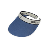 Organic band paper sun visor White