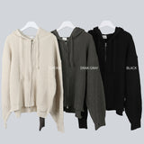グランフードジップアップ / Glan Hood Zip Up
