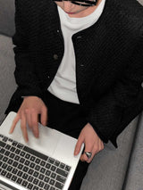 ASCLO メゾンツイードクロップジャケット