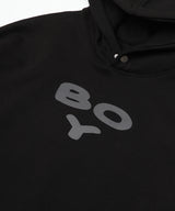 ボーイロゴフーディー / BOY LOGO HOODIE - BLACK