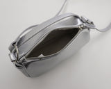 ローケングロッシースクエアショルダークロスボディバッグ / Loken Glossy Square Shoulder Crossbody Bag