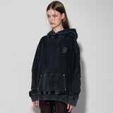 ビンテージウォシング パーカー / vintage washing hoodie [black]