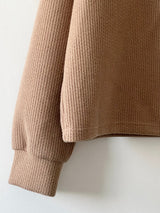 Toast round-neck cardigan