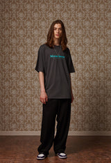 Basic logo tee - Charcol (4622113079414)