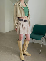 ジアクロップジャケット/Zia Crop Jacket (2color)