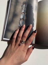 SUNFLOWER DROP RING
