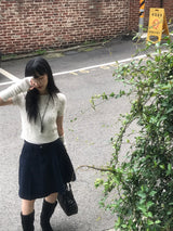 Pure Daily Midi Cotton Tennis Skirt
