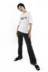 RUN TIE PIMA COTTON T-SHIRT (6599533658230)
