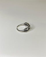 ツイストチェーンリング / twist chain ring (925silver)