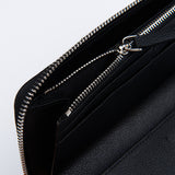 クロコダイルエンボラージウォレット/CROCODILE EMBO LARGE WALLET-BLACK