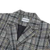 Tweed Set-up Short Jacket [BLACK] (6618905247862)