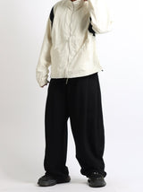 ナイロンアンデンストリングバーシティジャケット/Nylon Anden String Varsity Jacket_2color
