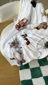 Fluffy Christmas Blanket - 100x150cm