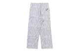 レインカーモスウェットパンツ / RAIN CAMO SWEAT PANTS_LIGHT GREY