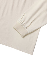  BLUR HEART LONG SLEEVE_BEIGE