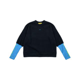 [UNISEX] Arm-Warmer Fleece Pullover (Grey) (6655990136950)