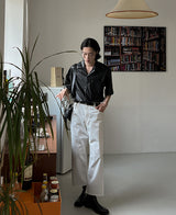 サマーレザーハーフシャツ / Summer Leather Half Shirt