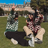 2WAYチェッカーボードカーディガン (3 color)