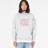 RLCN1005 ストロークタグロゴスウェット/RLCN1005 Stroke Tagging Logo Sweat Shirt - Gray