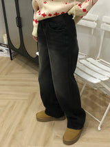 Mirba wide denim pants