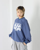USAナイロンユニフォームスウェット / USA Nylon Uniform Sweatshirt_2color