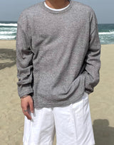 COZY LONG LOOSEFIT DAILY SLEEVE(3COLOR)