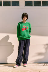 KIRSH X MISAKI KAWAI CORDUROY PANTS [NAVY]