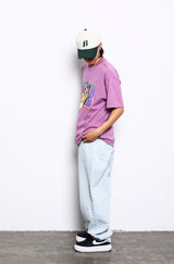 バギーデニムパンツ/MBSRCOPT103 MID90 BAGGY DENIM PANTS ICEBLUE