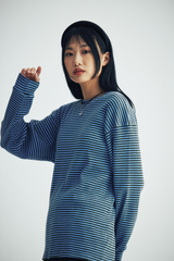ストライプ長袖Tシャツ