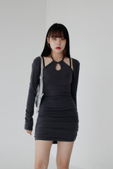 ホルターKワンピース / Halter K One Piece (3color)