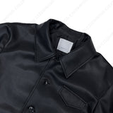 FLユースクロップドレザージャケット/FL Youth Cropped Leather Jacket (2 colors)