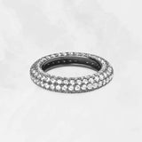 [S925] ドーナツ リング / [NCT] [S925] Donut Ring (black silver)