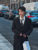 [WOOL 50%][PREMIUM/MADE] Bless Wool Maxi Coat