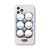 エッグスアイフォンケース(ソフトタイプ)/EGGS PHONE CASE (JELLY TYPE)