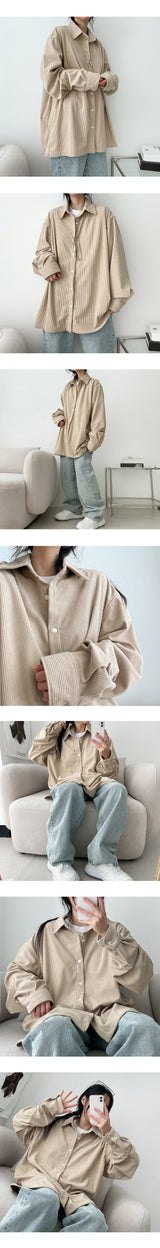 Erboxy corduroy corduroy shirt shirt