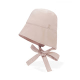 Stud logo strap bonnet hat Pink