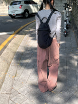 ゲロ ベーシック ラウンド 長袖 ニット カーディガン