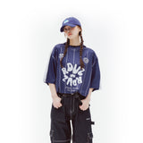 F.GサッカーチームジャージTシャツ / F.G soccer team jersey t-shirts - NAVY