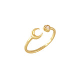 ハートクレセントリング/HEART CRESCENT RING