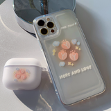 ホープアンドラブチューリップフォーンケース / Hope and love Tulip phone case