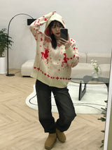 Mirba wide denim pants