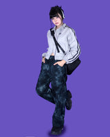 X two way scotch zip-up jumper