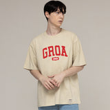 GROA アーチロゴ1968ショートスリーブTシャツ / GROA Arch Logo 1968 Short-Sleeved T-Shirt