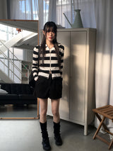 Dini Basic Wool Pintuck Winter Shorts